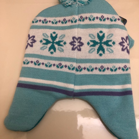 💙2/$15 Disney’s Frozen Girls 2T-5T Hat Mitten Set - Picture 3 of 5